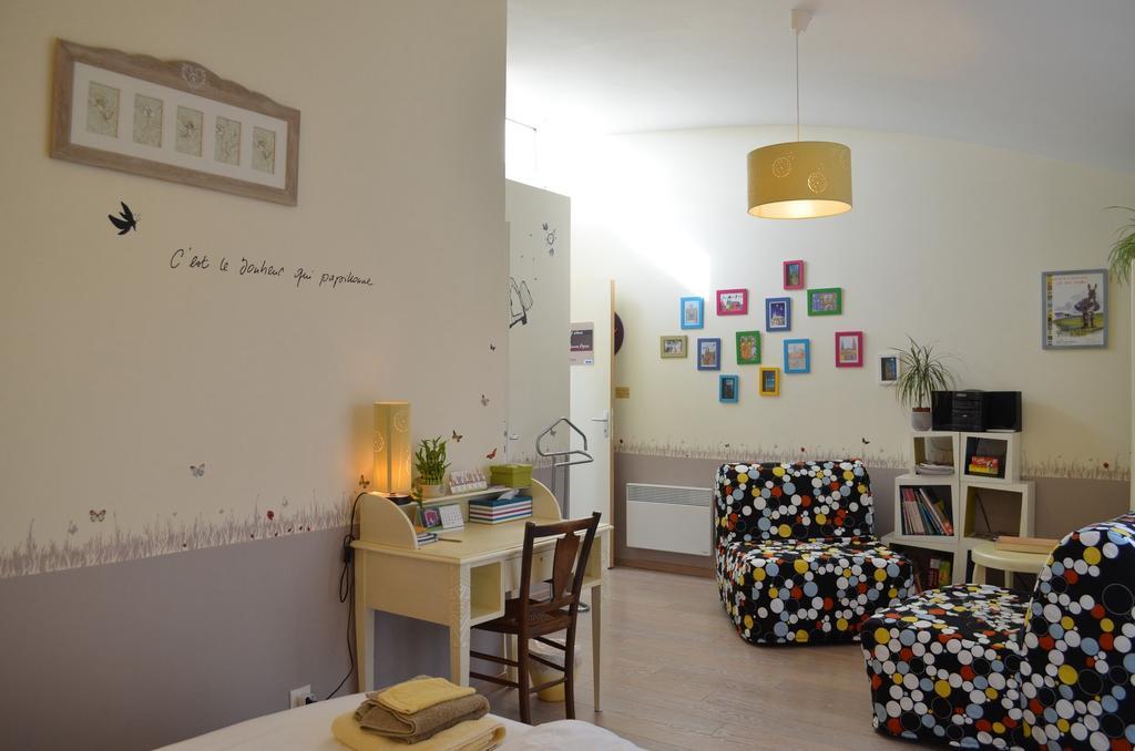 Couette Et Cafe Creme Panzió Le Coudray Szoba fotó